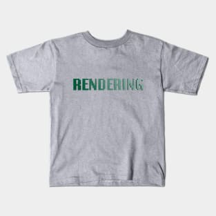 Rendering Kids T-Shirt